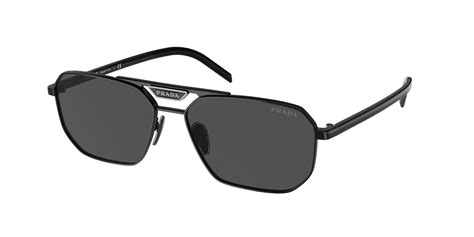 prada spr 58y|Prada SPR58Y Rectangle Sunglasses .